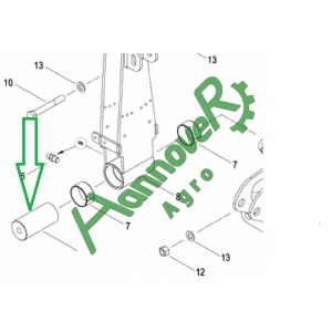 Втулка Optima Kverneland AC870348 (АС870348)